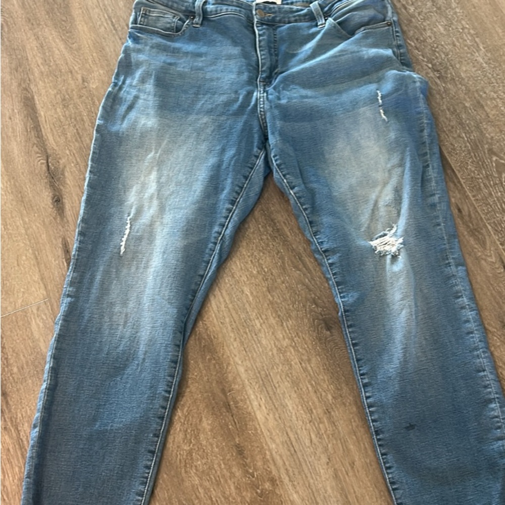 Pistola  Distressed Light Blue Women’s Jeans